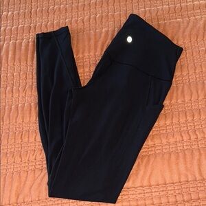 Lululemon Athletica Black High-Waist Leggings